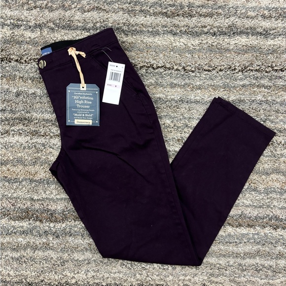 Democracy Ab Solution High Rise Trousers Sz 6 NWT | Democracy Hi-Rise Trousers - - Picture 10 of 12